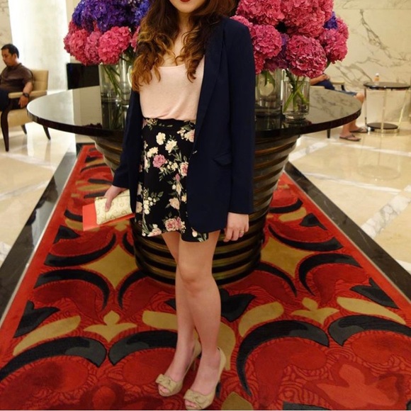 Floral Skater Skirt